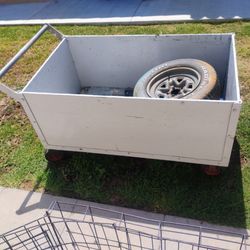 Heavy duty tool cart