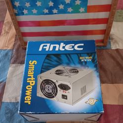 Antec Power Supply 350 Watt ATX 12V #SL350 **NEW**