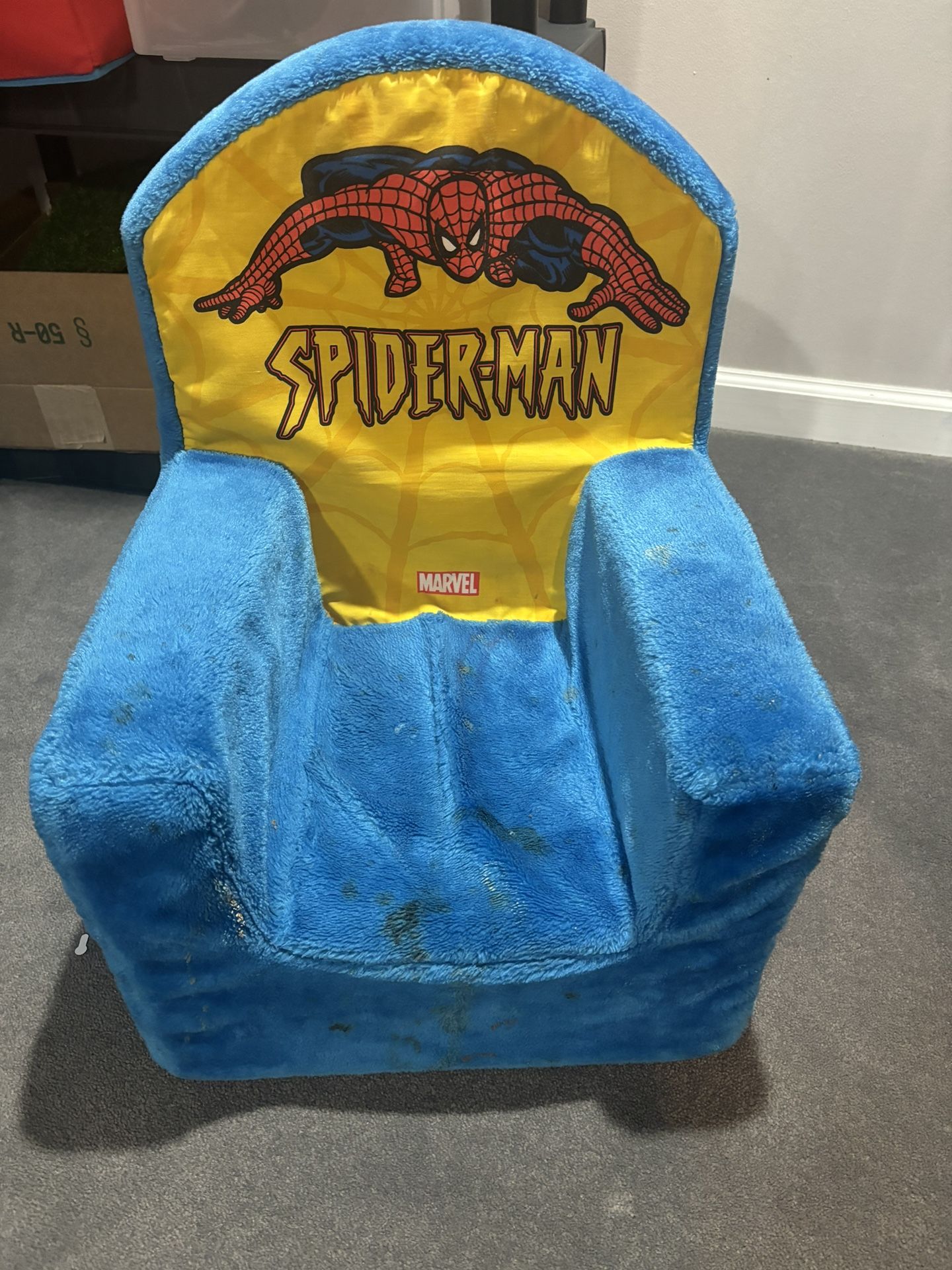Spider-Man Plush Soft Toddler Chair