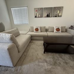 White Modular Sofa