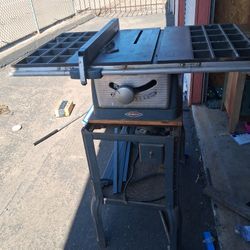 Craftsman Table Saw 1950's Sears Roebuck And Co.