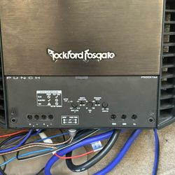 Mono subwoofer amplifier — 500 watts RMS x 1 at 1 ohm Does it