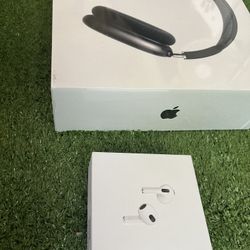 Air pods max and Air pods pros