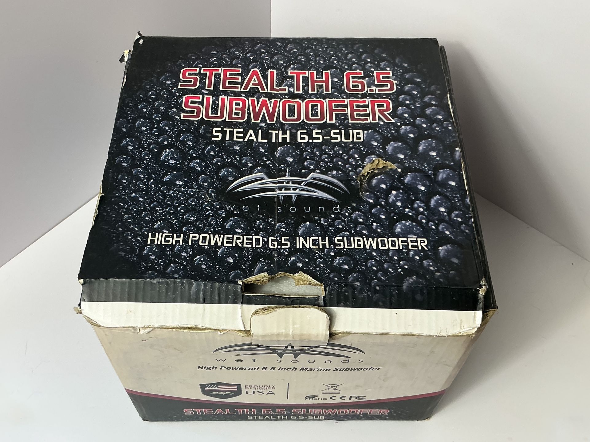 Wet Sounds Stealth Series 6.5” Marine Subwoofer