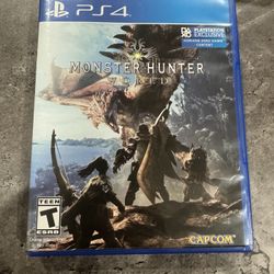 Monster Hunter World, PS4