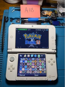 Nintendo White 3DS XL - Custom Setup - 64GB