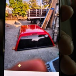 Ford 2002 Red Camper 