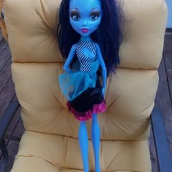 2014 Monster High Voltageous Gore Groups Ghoul Doll..22"