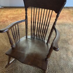 Oak Rocking Chair 