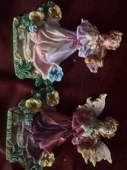 Vintage 3-D molded resin refrigerator magnets