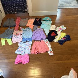 Lot Clothing Toddler Girl 2/3 T