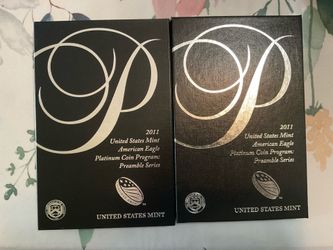 2011 PLATINUM Preamble series PROOF coin