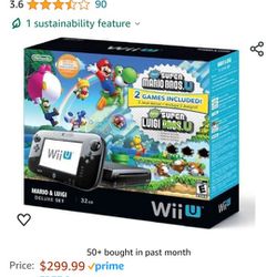 Nintendo Mario & Luigi Deluxe Set Wii U Used (Collector)