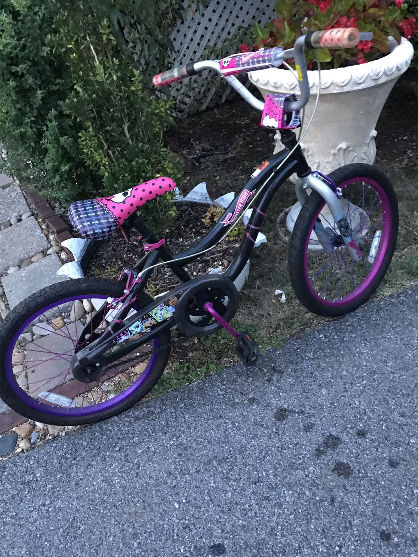 Girl’s bike 20” one Speed new bike