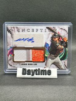 2025 Topps Inception - Autographed Patches Jung-Hoo Lee #APC-JH Inception /80