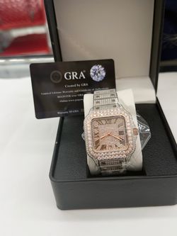 Moissanite Diamond Watch