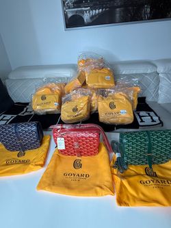 Goyard Belvedere Crossbody Bag with Dust Bag