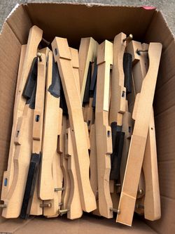 Old piano keys