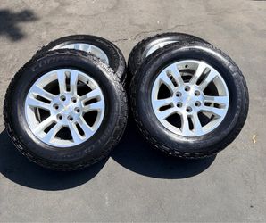 18” Tahoe, Silverado avalanche, Escalade Yukon Wheels and Tires