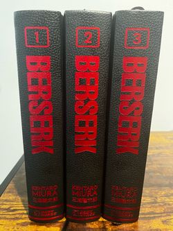 Berserk Deluxe Edition Volumes 1–3 Set