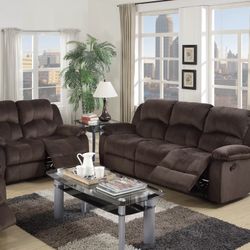 Recliner Sofa And Loveseat Set Brand New 