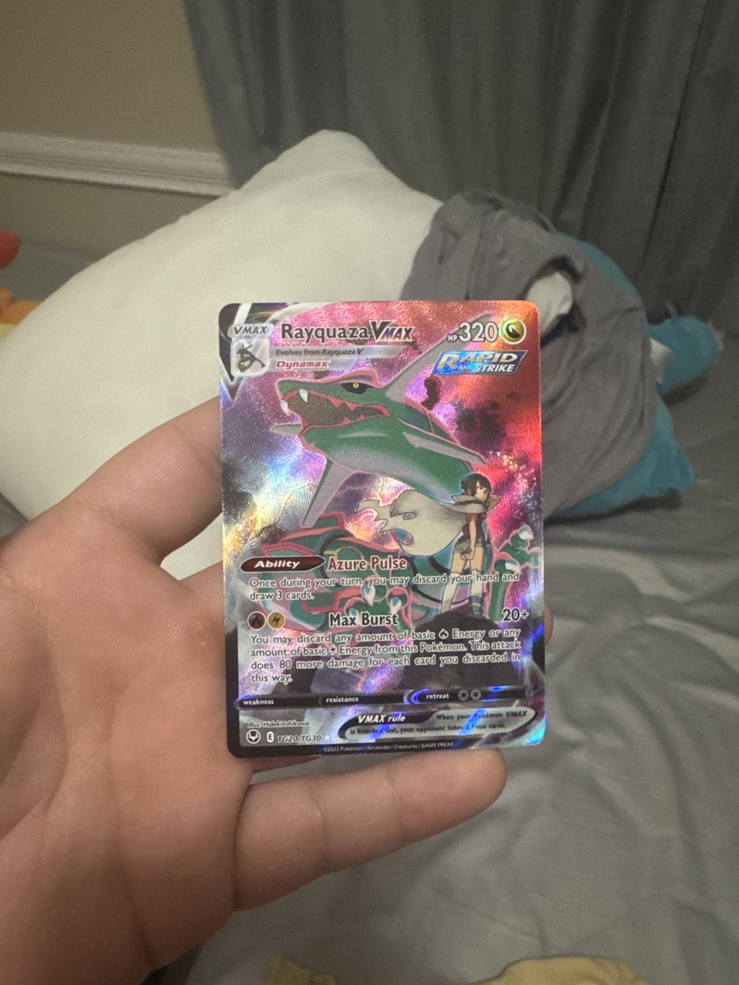 Rayquaza Vmax Silver Tempest