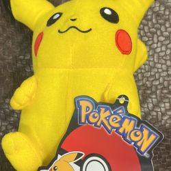 New Pokemon Pikachu Plush 6" Toy Factory Stuffed Animal Plushie Yellow Nintendo