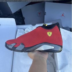 Jordan 14 Ferrari 7.5, 8, 8.5, 10, and 10.5M