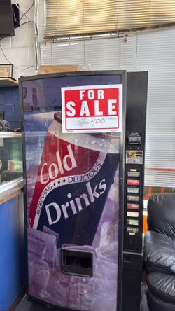 Soda vending machine