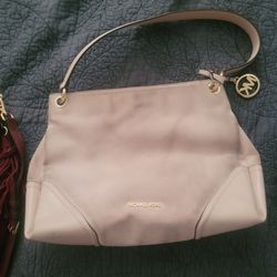 3 Genuine Leather MICHAEL KORS Handbags Authentic 
