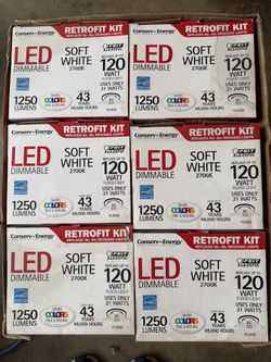 LED DIMMABLE RETO FIT KIT 1250 L