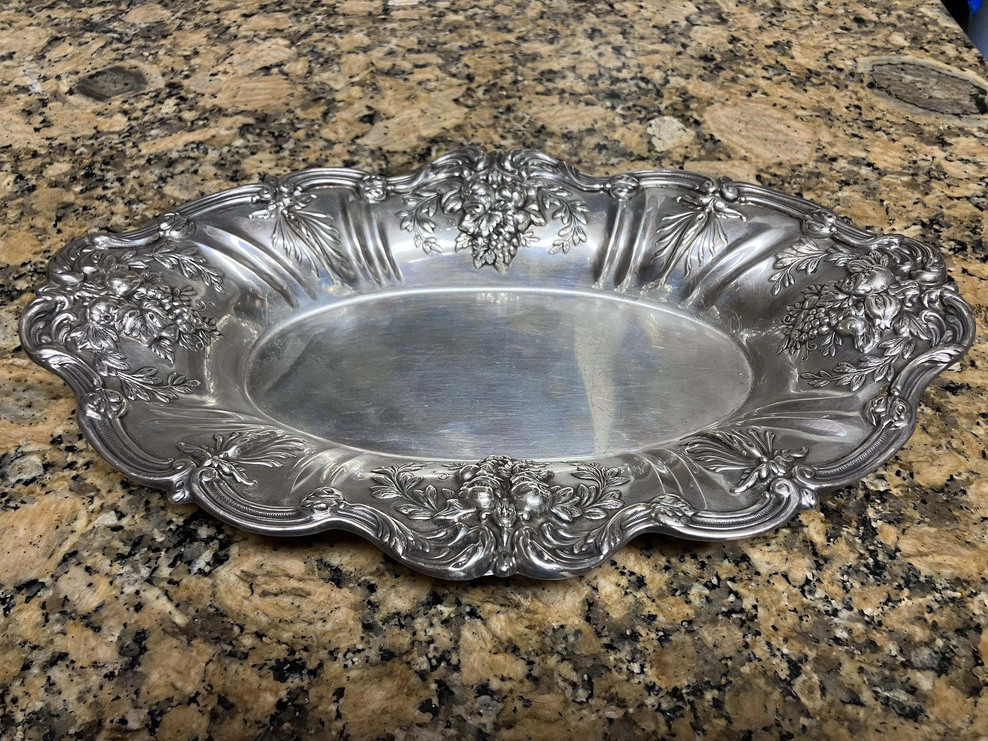 Reed & Barton Francis I Sterling Silver Bread Tray Serving Plate X568