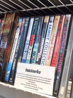 DVDs, Blu-ray & Ultra 4k Movies