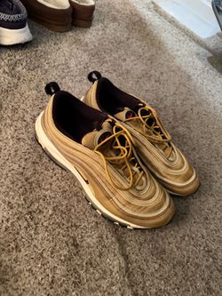 Nike Air Max 97 Golden Bullet Metallic Gold Men’s Sneakers – [Size 12]– $65 obo