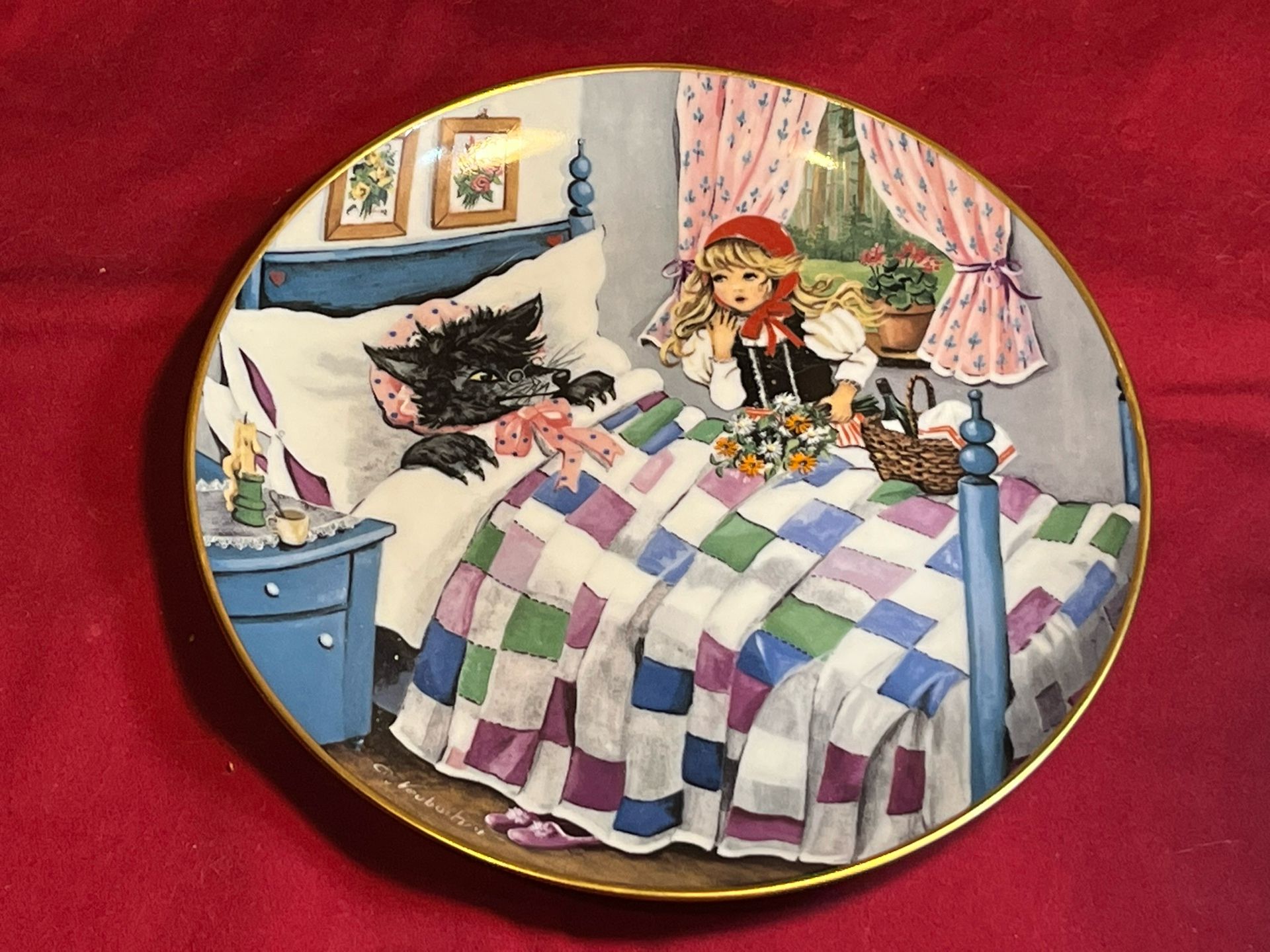 Rotkappchen ( Red Riding Hood Kaiser Collection Plate