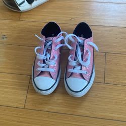 Kids Girls Converse Tennis Shoes