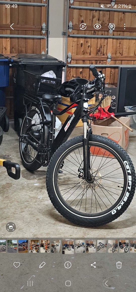 Toury High-Step Electric Bike