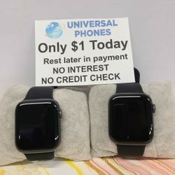 APPLE WATCH SE 2ND GEN UNLOCKED NEW IN BOX $1 DOWN TODAY REST IN PAYMENTS.NO CREDIT CHECK 
