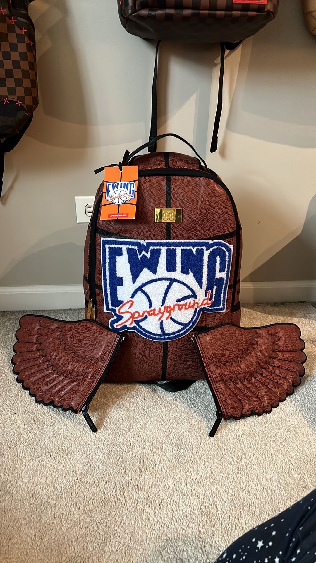 LIMITED EDITION PATRICK EWING SPRAYGROUND BACKPACK