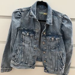 Gap Jean jacket with embroidery 