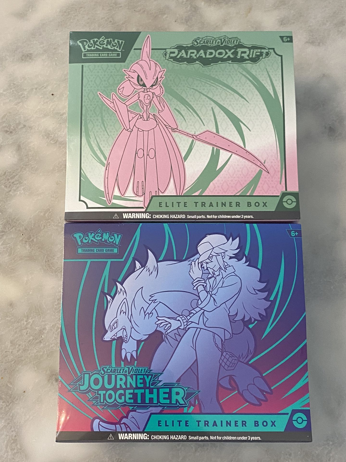 Pokémon Paradox RIft & Journey Together ETB Elite Trainer Box Sealed