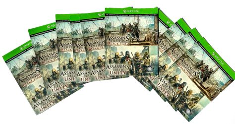 Assassin’s Cred IV  Black Flag and Assassin’s Creed Unity Xbox one download code x 10