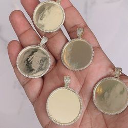 Photo Pendant 14k Gold Plated Doesn't Loses Color 