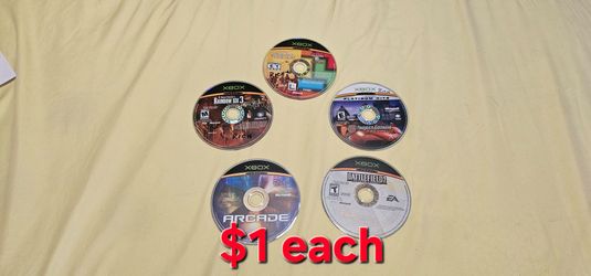 Original Xbox Games $1 each