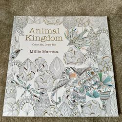 Adult Coloring Book (Theme: Animal Kingdom)