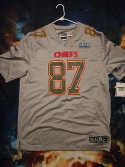 On field Chiefs Jersey #87 KELCE