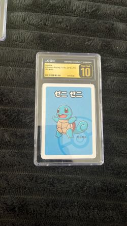 Squirtle 2019 JPN OLD MAID CGC PRISTINE 10
