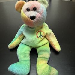 Ty Peace Bear Beanie Baby 