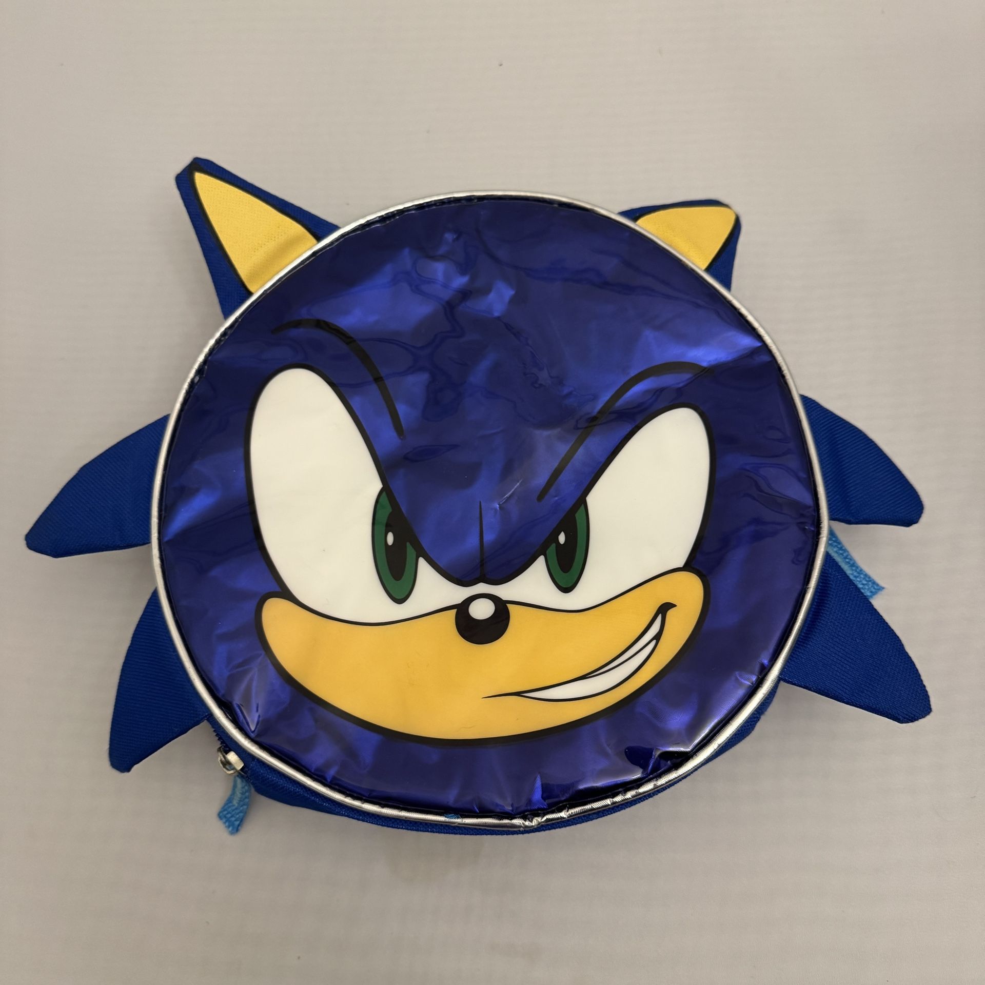 Sonic the hedgehog soft round lunch box by sega 