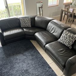 Nevio 5 Pieces Sectional Leather Sofa